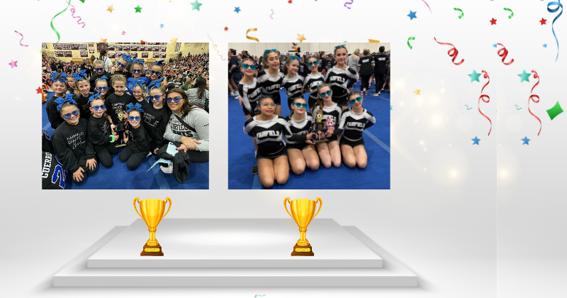 Cheer Competition Winners! 